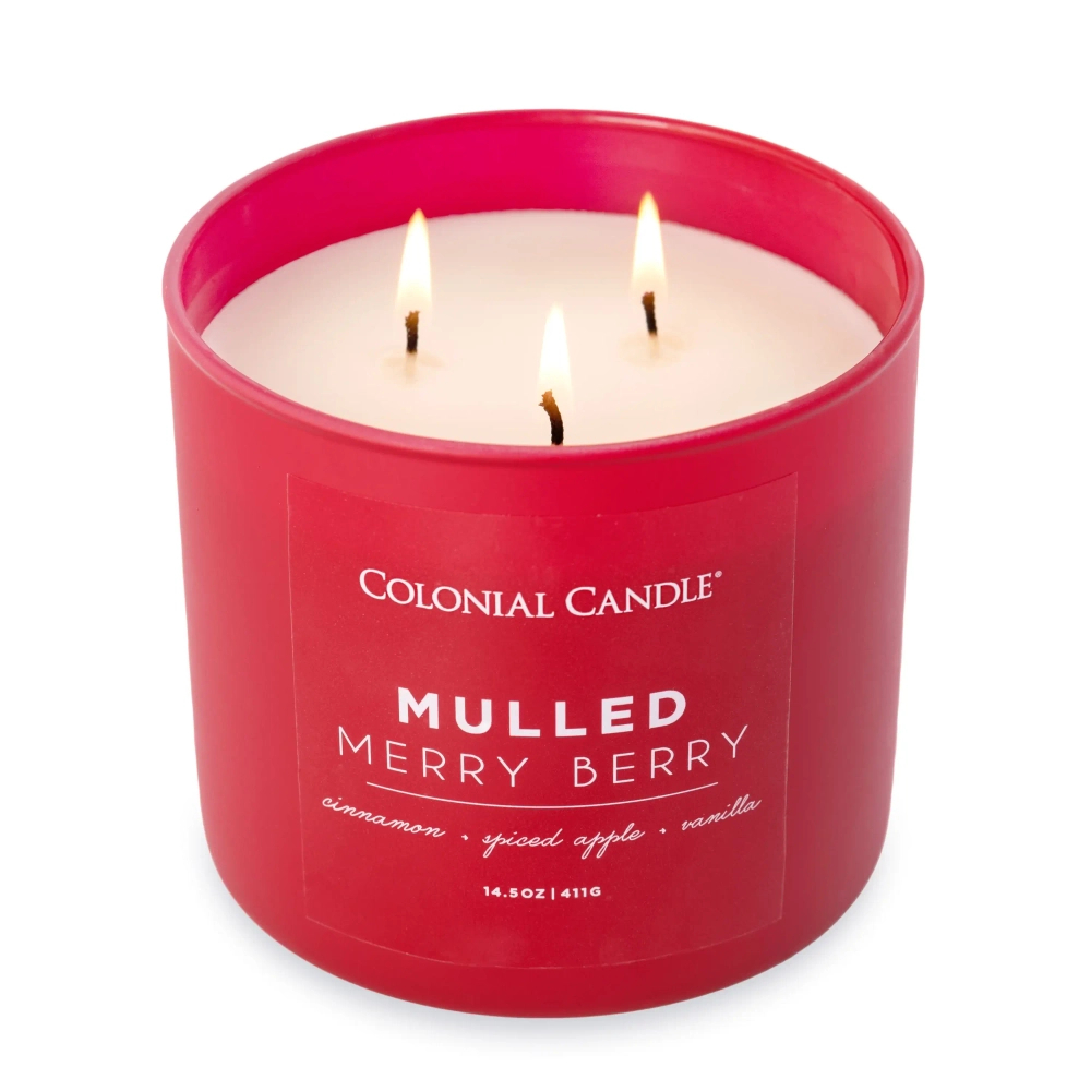 Colonial Candle Mulled Merry Berry Świeca Zapachowa Tumbler 411g