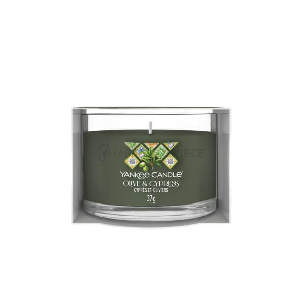 Yankee Candle Olive & Cypress Mini Świeczka 37g