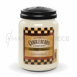 Candleberry Coconut Island Duża Świeca Zapachowa 640g