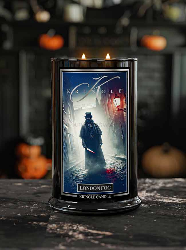 Kringle Candle London Fog Duża Świeca Zapachowa 624g