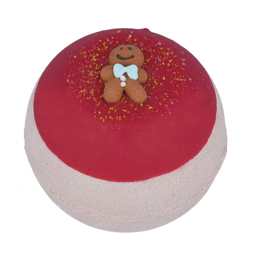 Bomb Cosmetics Pierniczki Musująca kula do kąpieli 160g
