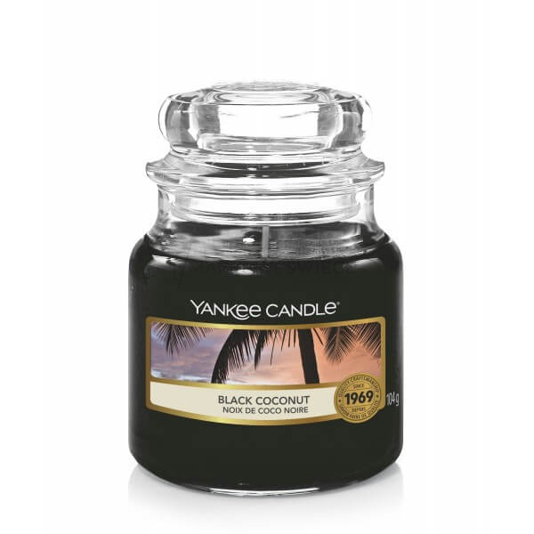 Yankee Candle Black Coconut Mała Świeca 104g