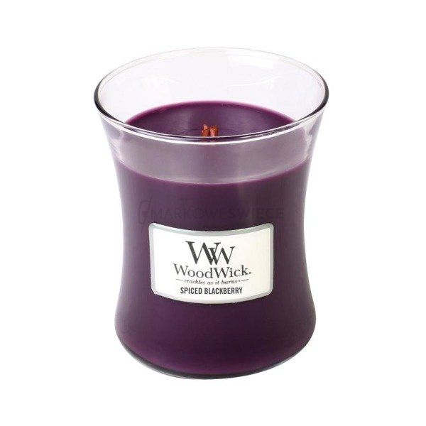 WoodWick Spiced Blackberry Średnia Świeca Core 275g