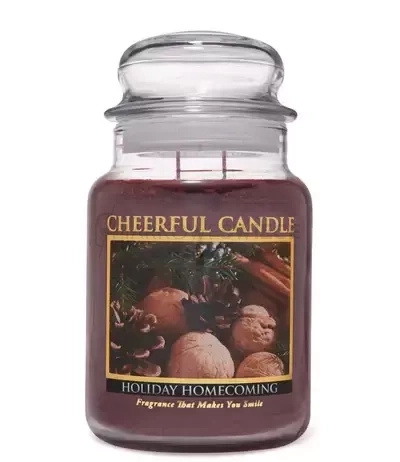 Cheerful Candle Holiday Homecoming Duża Świeca Zapachowa 680g