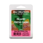 EBM Creations Island Fresh Gain Wosk Sojowy Zapachowy 90g