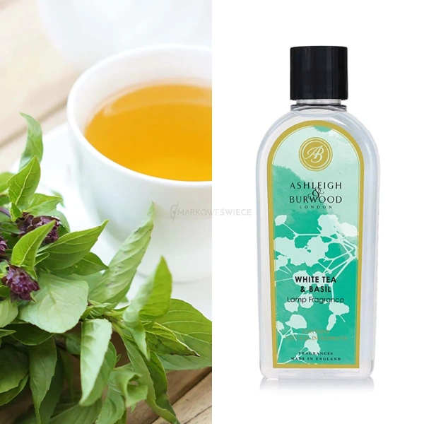 Ashleigh & Burwood Wkład do Lampy Zapachowej White Tea & Basil 250ml