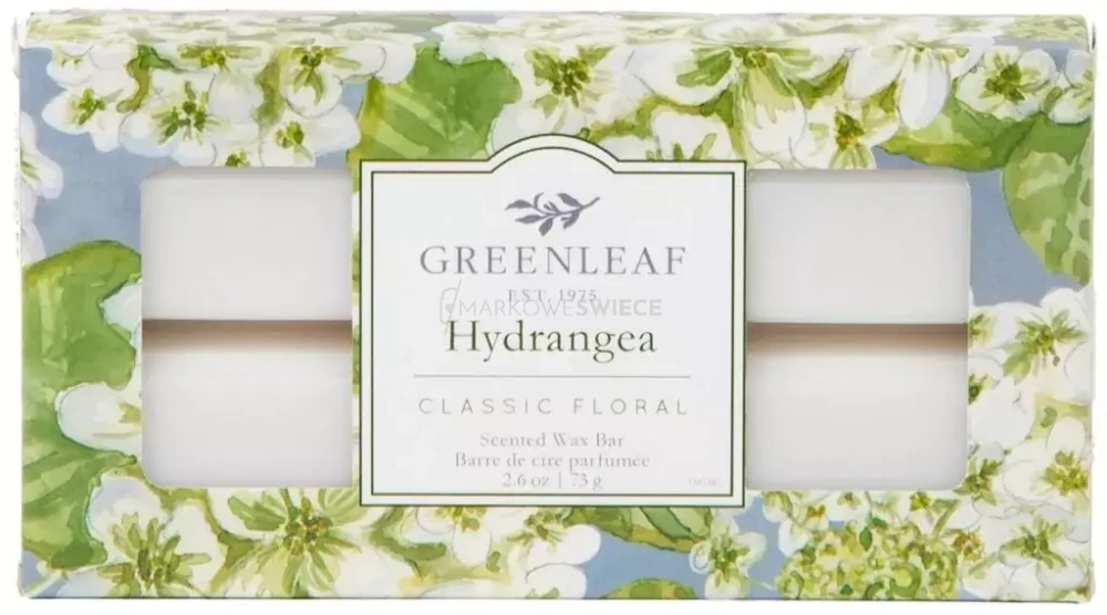 GreenLeaf Hydrangea Wosk Zapachowy 73g