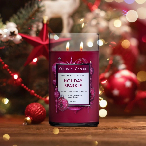 Colonial Candle Holiday Sparkle Świeca Zapachowa Tumbler 538g