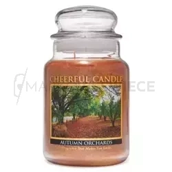 Cheerful Candle Autumn Orchards Duża Świeca Zapachowa 680g