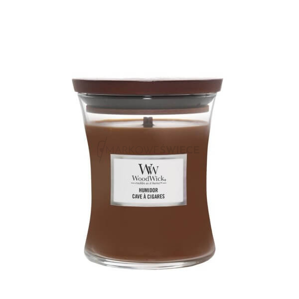 WoodWick Humidor Średnia Świeca 275g