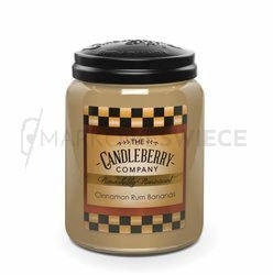 Candleberry Cinnamon Rum Bananas Duża Świeca Zapachowa 640g