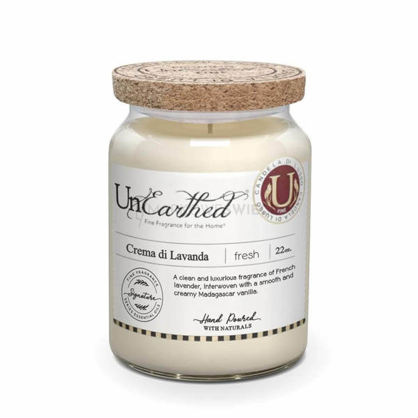 Unearthed Candle Crema Di Lavanda Duża Świeca Zapachowa 640g