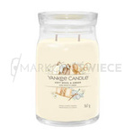 Yankee Candle Soft Wool & Amber Signature Duża Świeca 567g