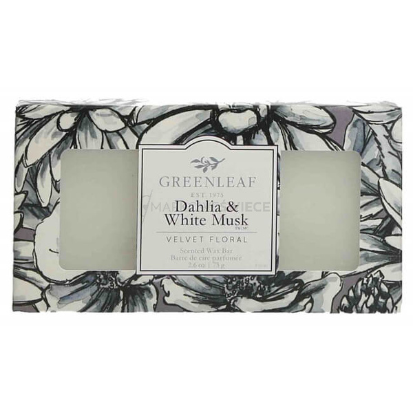 Green Leaf Dahlia & White Musk Wosk zapachowy 73g