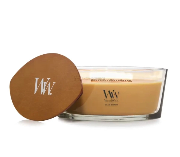WoodWick Golden Bourbon Świeca Hearthwick 453,5g