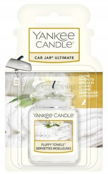 Yankee Candle Fluffy Towels Car Jar Ultimate Zapach Samochodowy