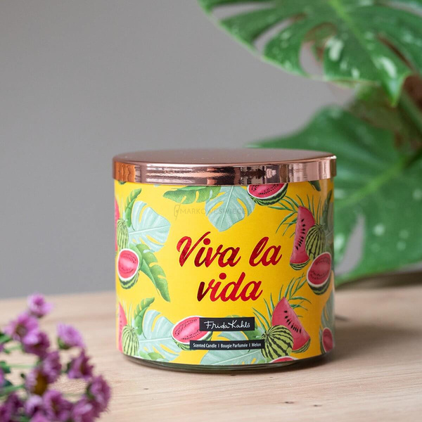 Frida Kahlo Viva La Vida Świeca Zapachowa 400g