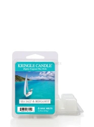 Kringle Candle Sea Salt & Bergamot Wosk Zapachowy 64g