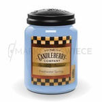 Candleberry Freshwater Springs Duża Świeca Zapachowa 640g
