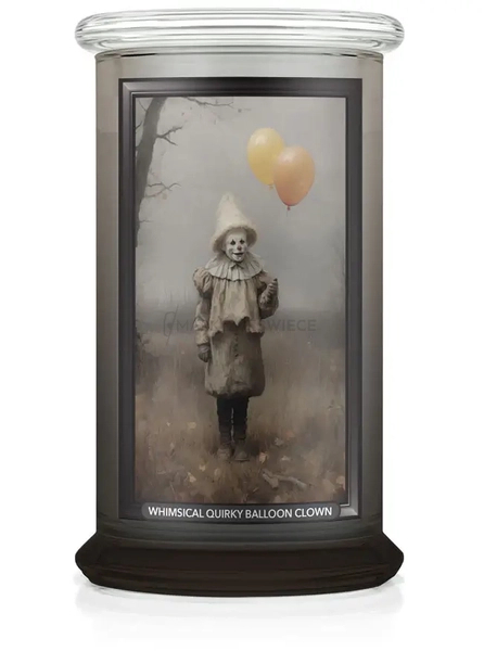 Kringle Candle Whimsical Quirky Balloon Clown Duża Świeca Zapachowa 624g