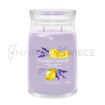Yankee Candle Lemon Lavender Signature Duża Świeca 567g