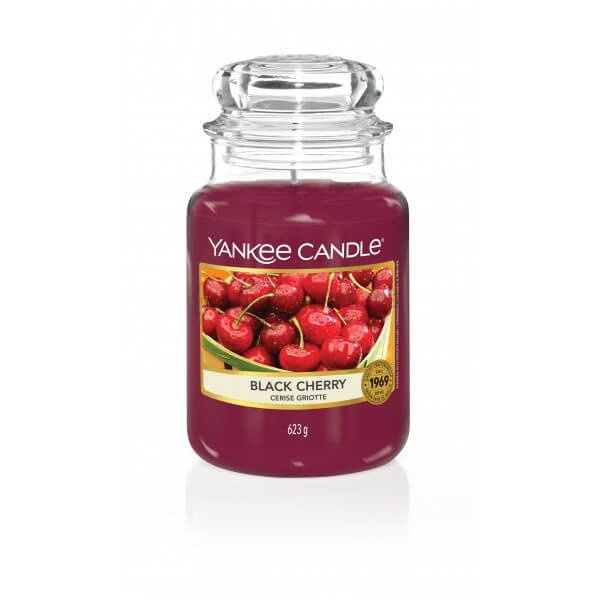 Yankee Candle Black Cherry Duża Świeca Zapachowa 623g