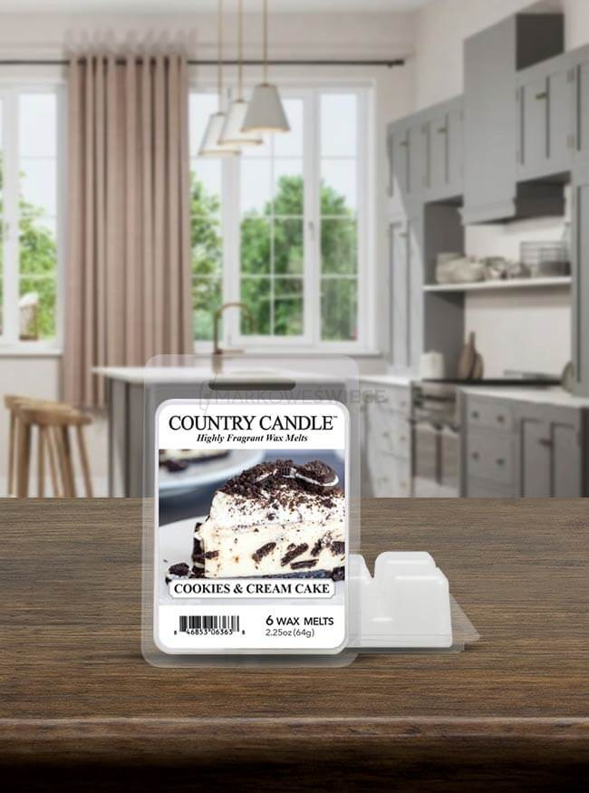 Country Candle Cookies & Cream Wosk Zapachowy 64g