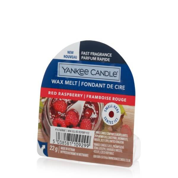 Yankee Candle Red Raspberry Wosk Zapachowy Pudełko 22g
