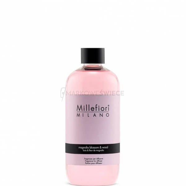 Millefiori Milano Natural Magnolia Blossom & Wood uzupełniacz do pałeczek zapachowych 500 ml