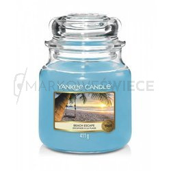 Yankee Candle Beach Escape Średnia Świeca Zapachowa 411g