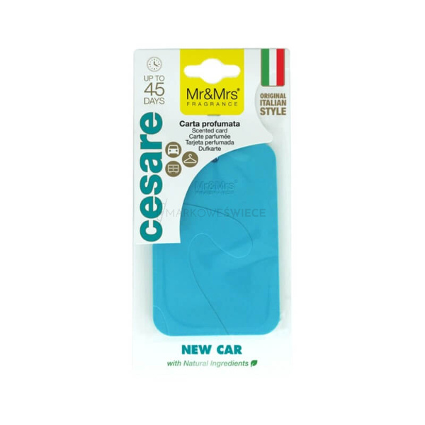 Mr & Mrs Fragrance Karta Zapachowa Card Cesare New Car