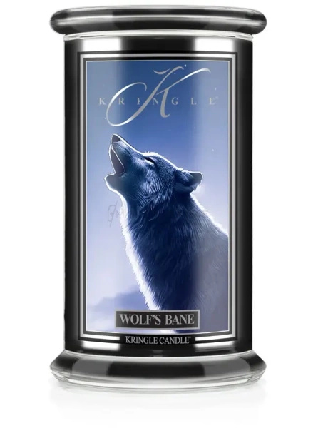 Kringle Candle Wol'f Bane Duża Świeca Zapachowa 624g