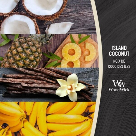 WoodWick Island Coconut Duża Świeca Core 609,5g