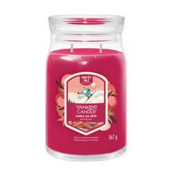 Yankee Candle Santa On Skis Signature Duża Świeca 567g