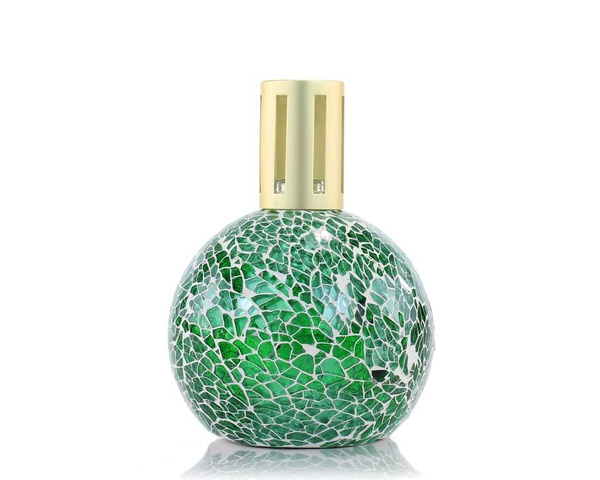 Ashleigh & Burwood Green Mosaic Lampa Zapachowa XBLPFL010 