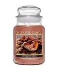 Cheerful Candle Nutmeg & Spice Duża Świeca Zapachowa 680g