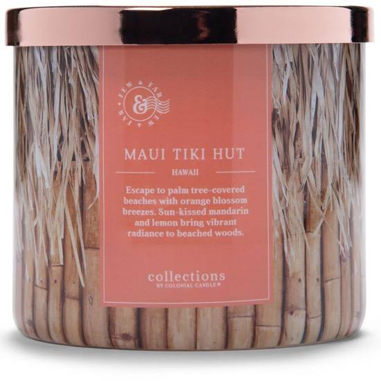 Colonial Candle Muai Tiki Hut Świeca Zapachowa Tumbler 411g