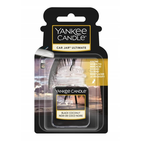 Yankee Candle Black Coconut Car Jar Ultimate Zapach Samochodowy