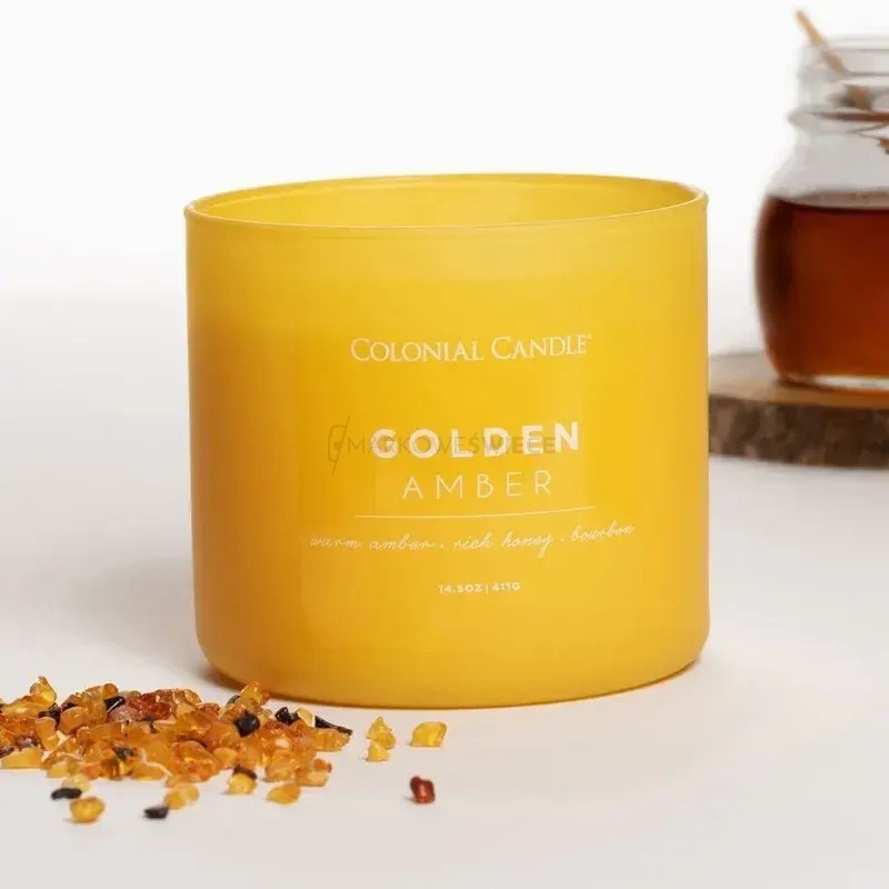 Colonial Candle Golden Amber Świeca Zapachowa Tumbler 411g