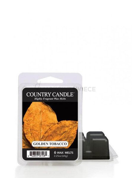 Country Candle Golden Tobacco Wosk Zapachowy 64g