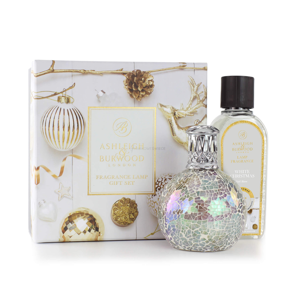 Ashleigh & Burwood Zestaw Lampa Katalityczna Mała Fairy Ball+ White Christmas 250 ml 