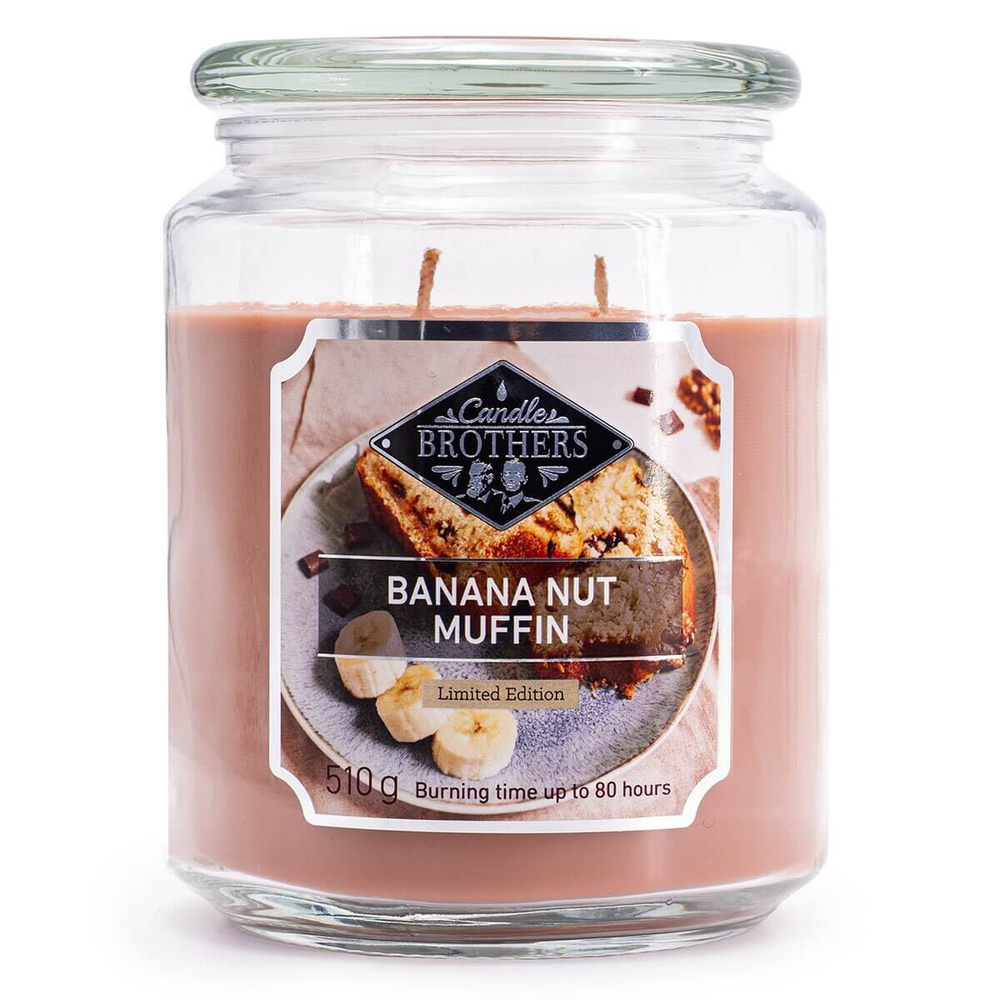 Candle Brothers Banana Nut Muffin Duża Świeca Zapachowa 510g