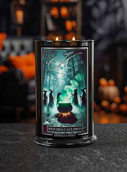 Kringle Candle Witches Cauldron Duża Świeca Zapachowa 624g