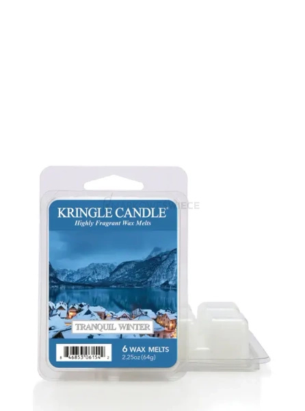 Kringle Candle Tranquil Winter Wosk Zapachowy 64g