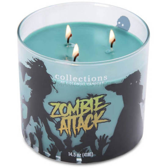 Colonial Candle Zombie Attack Świeca Zapachowa Tumbler 411g