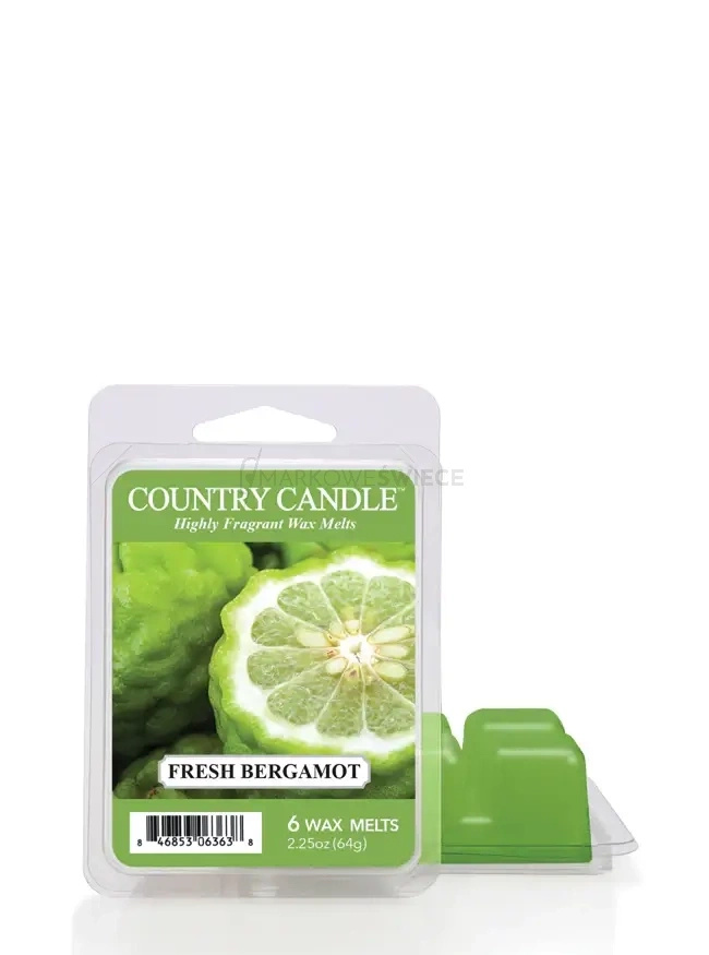 Country Candle Fresh Bergamot Wosk Zapachowy 64g