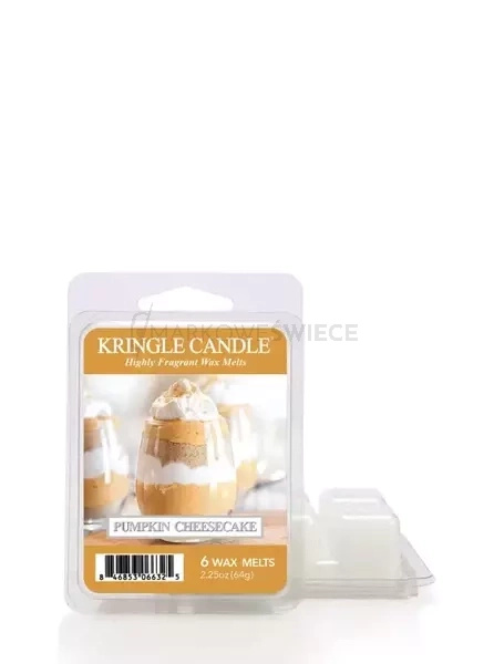 Kringle Candle Pumpkin Cheesecake Wosk Zapachowy 64g