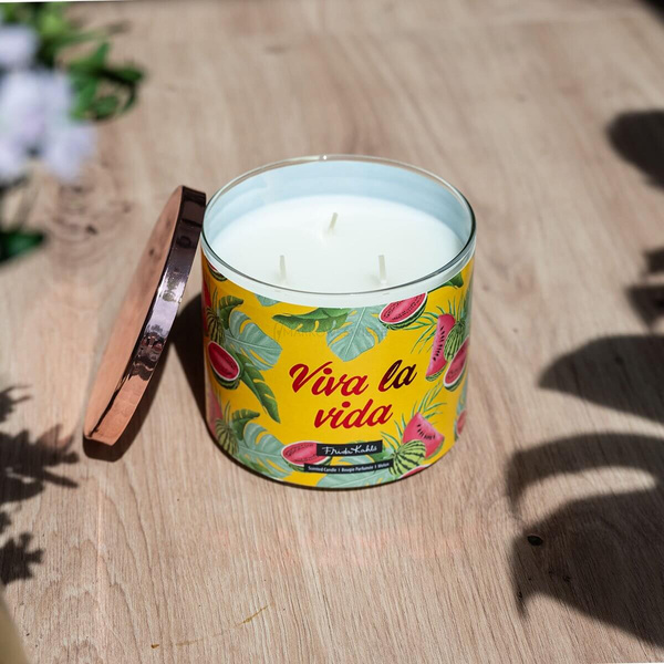 Frida Kahlo Viva La Vida Świeca Zapachowa 400g