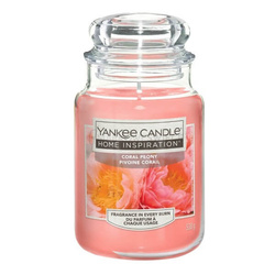 Yankee Candle Coral Peony Duża Świeca Zapachowa 538g
