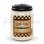 Candleberry Coconut Island Duża Świeca Zapachowa 640g